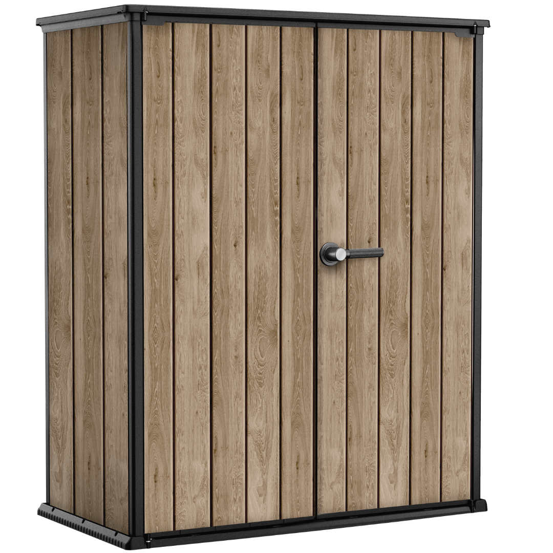 Keter Signature Collection Vertical Garden Shed Ashwood 55in