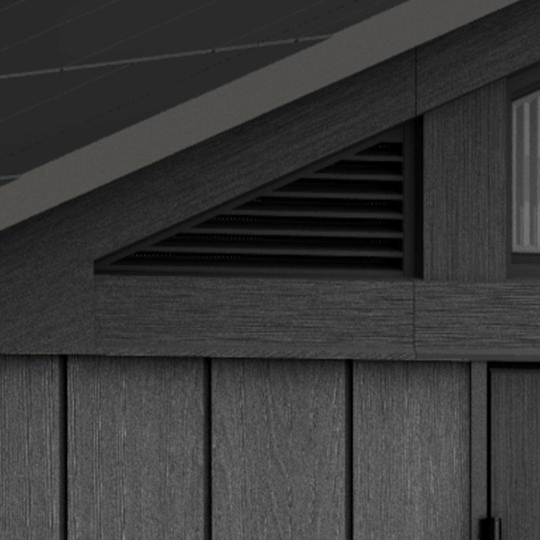Keter Stronghold 10x15ft Resin Outdoor Storage Shed Grey