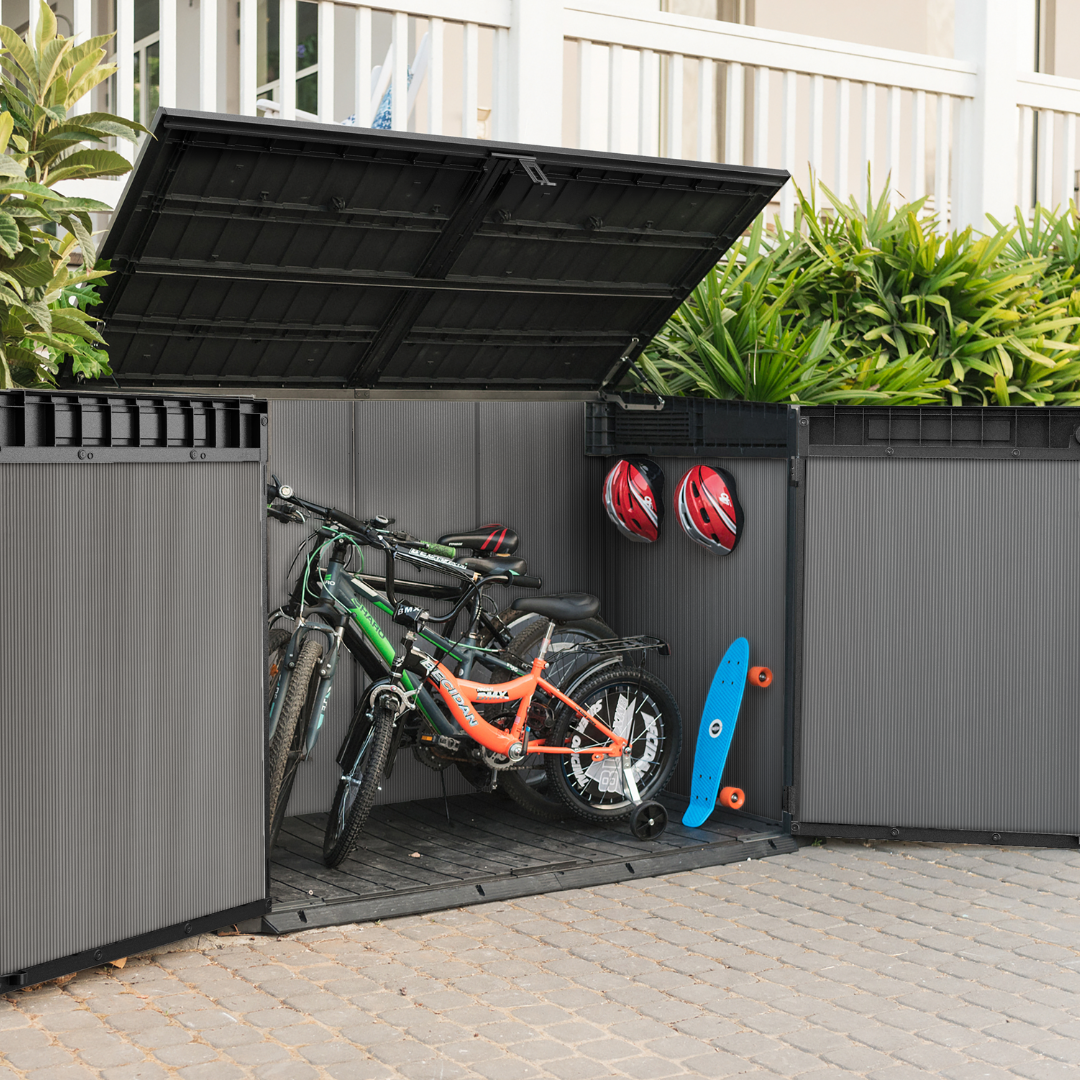 Premier Jumbo Plastic Resin Storage Shed 2020L