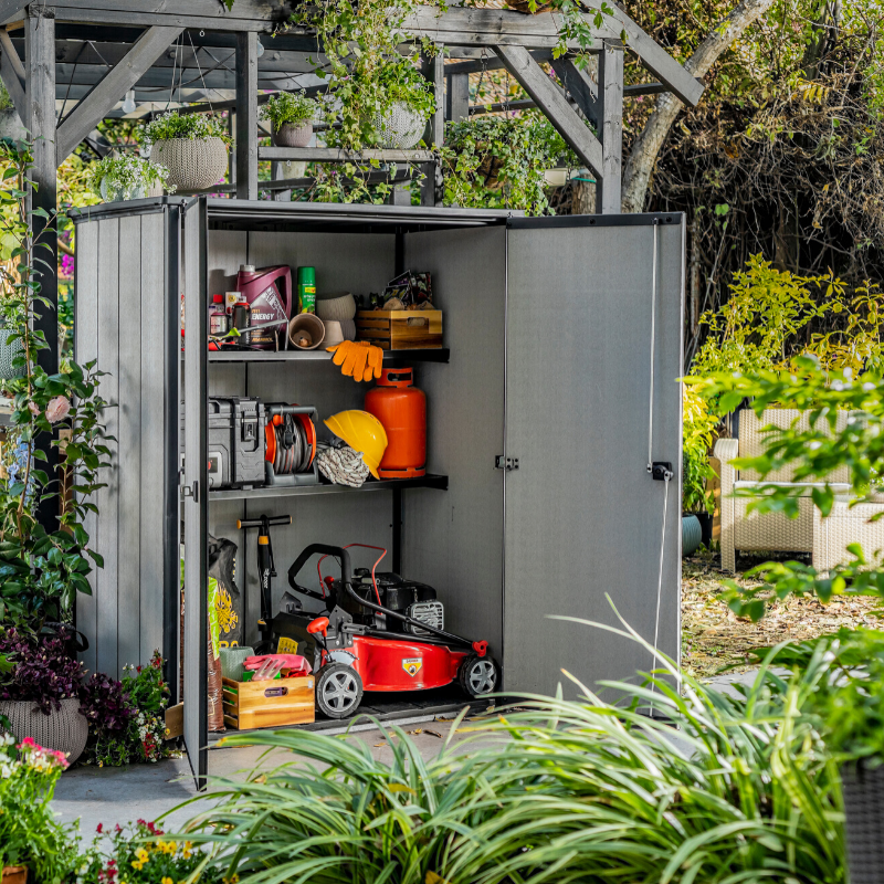Keter High Store PLUS Garden Shed Weather-Resistant Resin 1400L