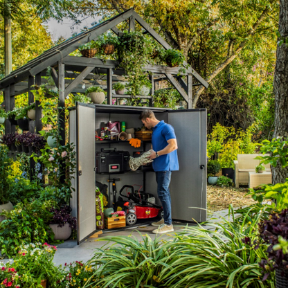 Keter High Store PLUS Garden Shed Weather-Resistant Resin 1400L