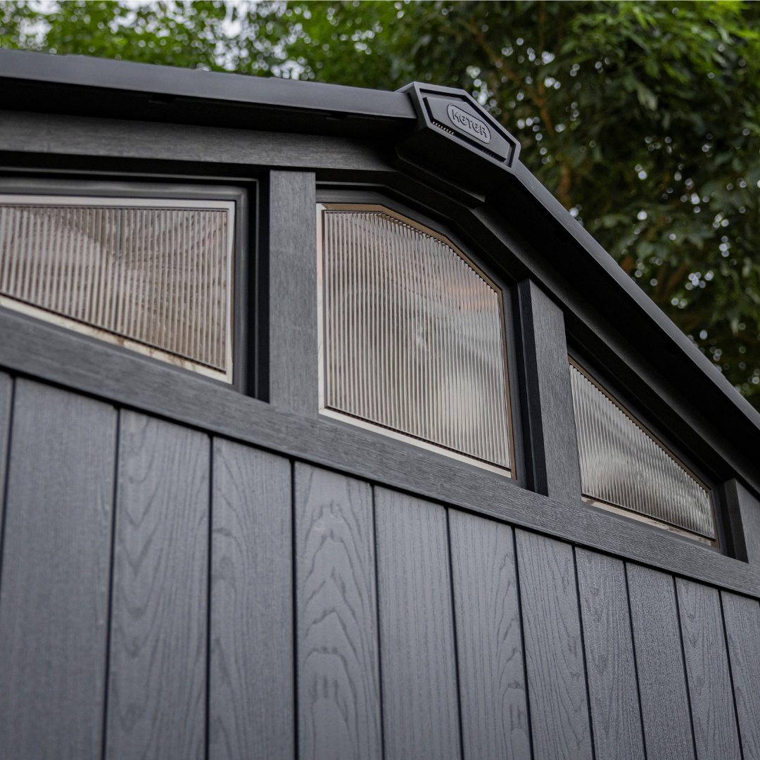 Keter Stronghold 10x15ft Resin Outdoor Storage Shed Grey
