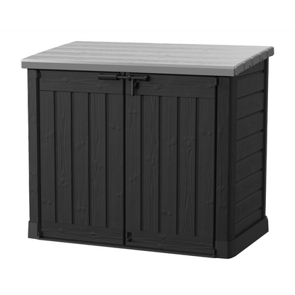Keter Store-It-Out Max Outdoor Storage Unit 1200L Black-Grey