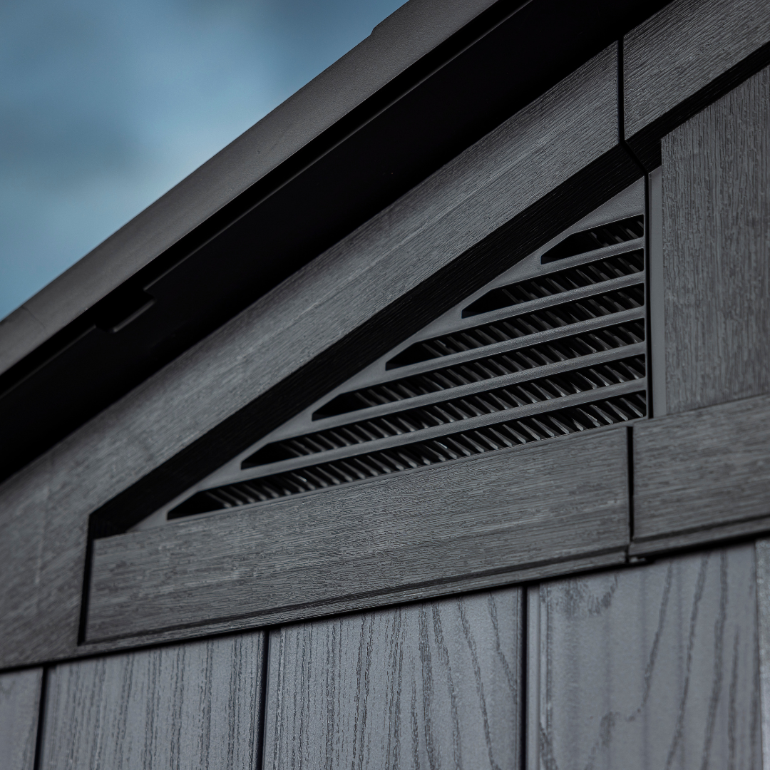 Keter Stronghold 10x11.5ft Resin Storage Shed Grey