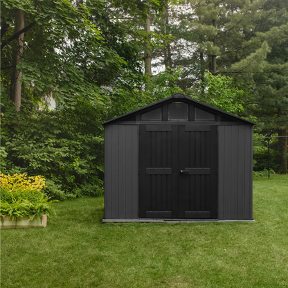 Keter Stronghold 10x8ft Resin Composite Storage Shed Grey