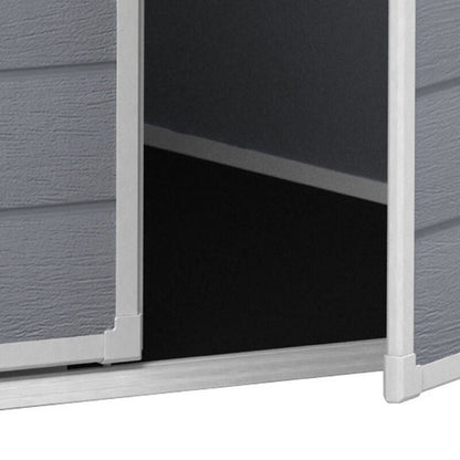 Keter Manor Pent 6x4ft Garden Shed Resin Storage Grey