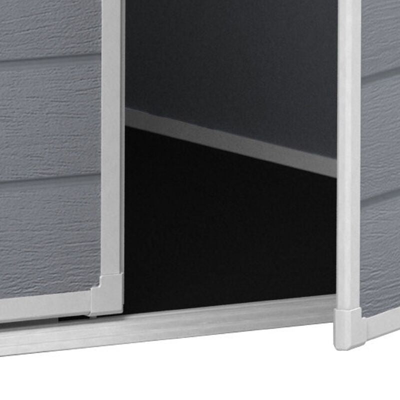 Keter Manor Pent 6x4ft Garden Shed Resin Storage Grey