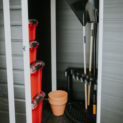 Manor Pent Essential 6x4ft Plastic Resin Garden Shed