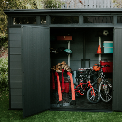 Keter Cortina 11x7ft Garden Shed Weather Resistant Resin Composite