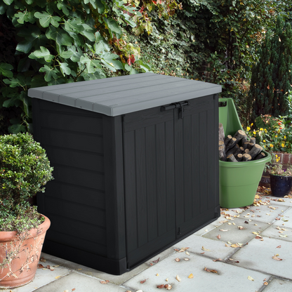 Keter Store-It-Out Max Outdoor Storage Unit 1200L Black-Grey