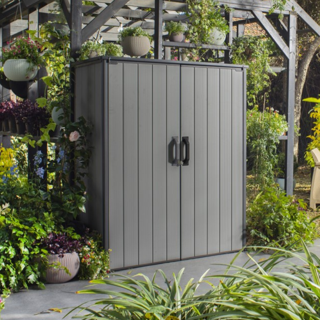 Premier Tall Garden Storage Shed 1400L