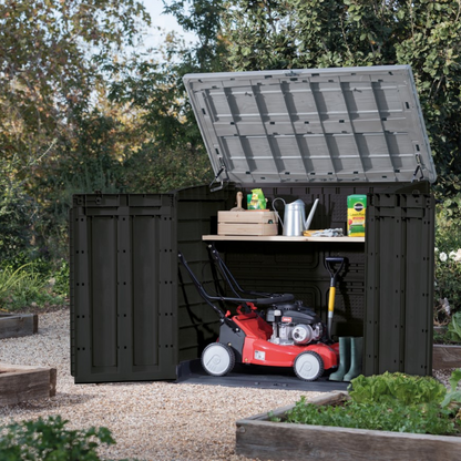 Keter Store-It-Out Max Outdoor Storage Unit 1200L Black-Grey