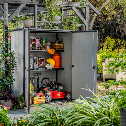 Keter High Store PLUS Garden Shed Weather-Resistant Resin 1400L