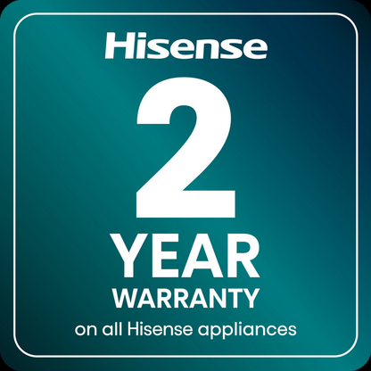 Hisense 3S Series WF3S1043BW3 WiFi-Enabled 10.5kg 1400 Spin Freestanding Washing Machine White