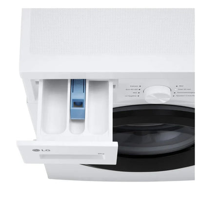 LG F4A10S8NWK 8kg 1400 Spin Front Load Washing Machine White - A Rated