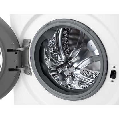 LG F4Y513WWLN1 13kg 1400 Spin AI Direct Drive Freestanding Washing Machine White