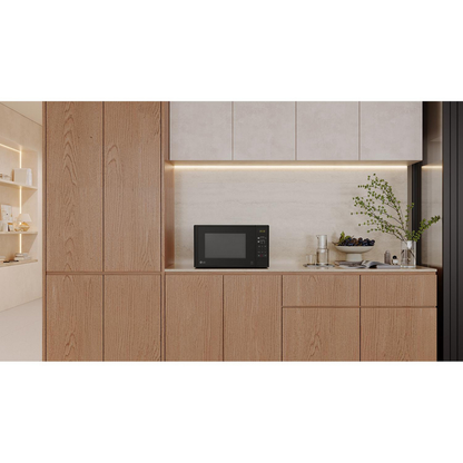 LG MS2042D 20L Compact Solo Microwave Oven Black
