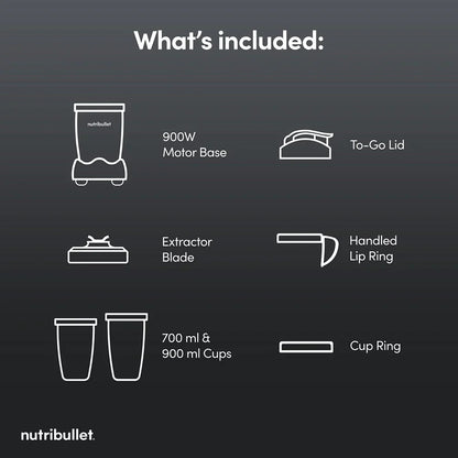 Nutribullet 900 Series McLaren F1 Team Edition Portable Blender 2775 - Grey