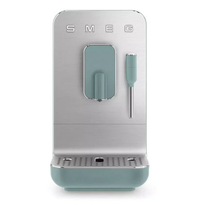 Smeg BCC12EGMUK Retro Bean to Cup Espresso Coffee Machine Emerald